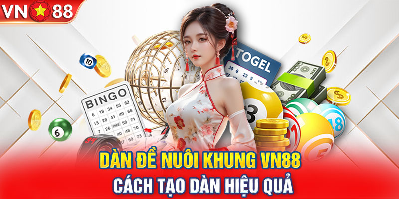 Dàn Đề Nuôi Khung VN88 & Cách Tạo Dàn Hiệu Quả